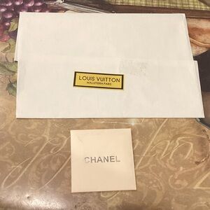 lv and chanel paperworn